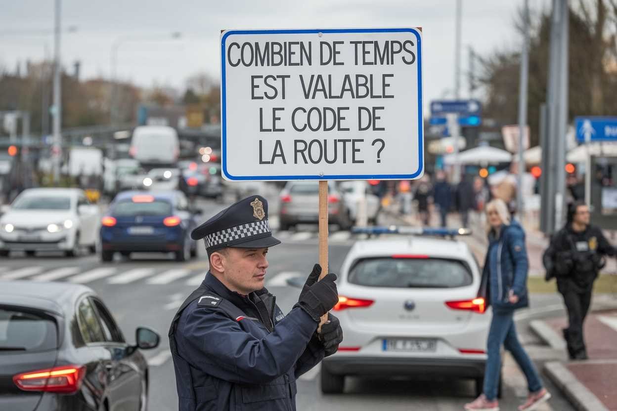 Combien de temps est valable le code de la route ?
