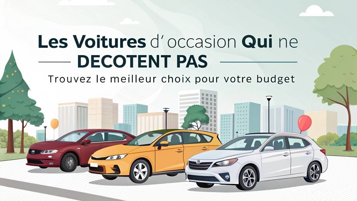 Les voitures d’occasion qui ne décotent pas - Trouvez le meilleur choix pour votre budget