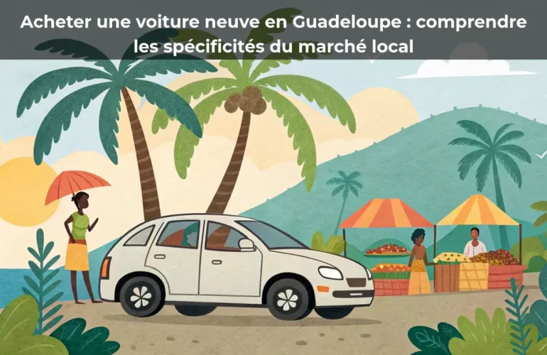 Acheter une voiture neuve en Guadeloupe : comprendre les spécificités du marché local