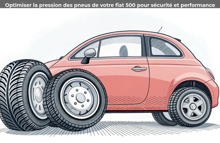 Optimiser la pression des pneus de votre fiat 500 pour sécurité et performance