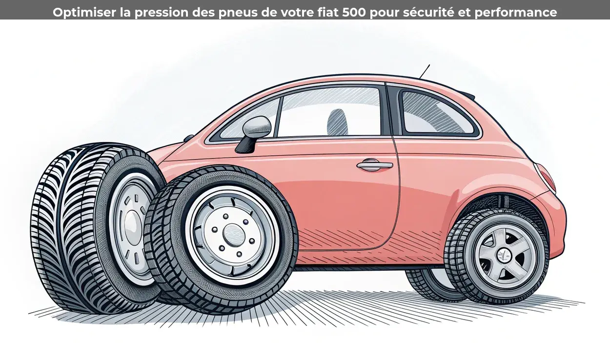 Optimiser la pression des pneus de votre fiat 500 pour sécurité et performance