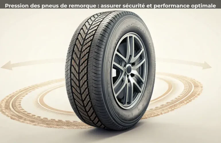 Pression des pneus de remorque : assurer sécurité et performance optimale