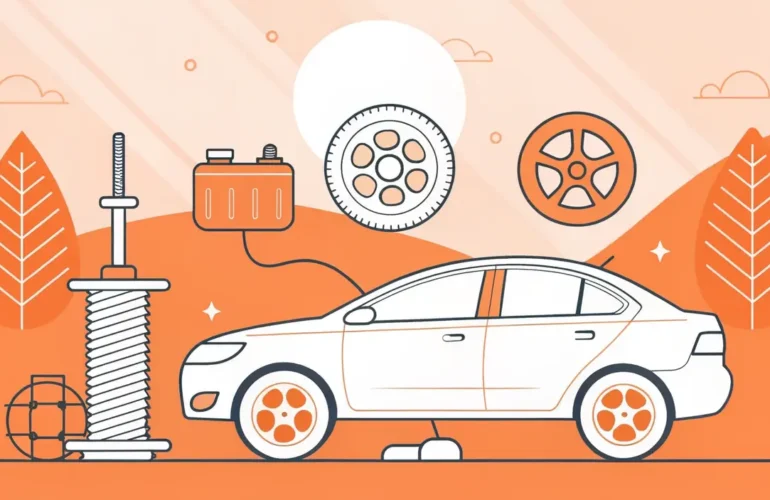 Pièces automobiles qui s'usent davantage lors des trajets courts